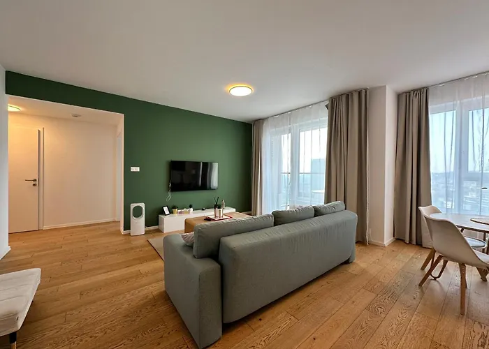 Vyhlad Na Mesto, 24. Poschodie, Free Parking Apartmán